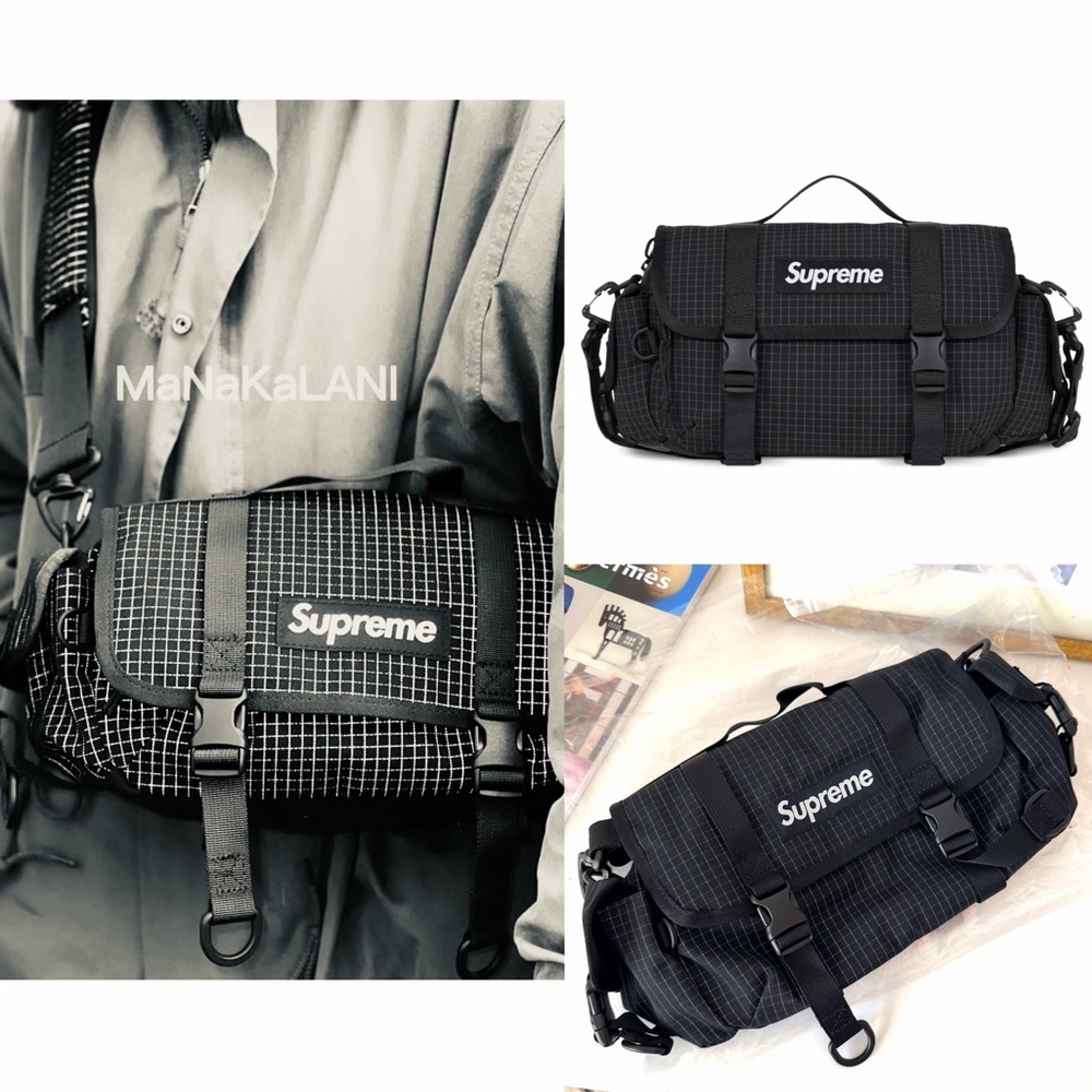 Supreme Mini Duffle Bag Black‎ (SS24)